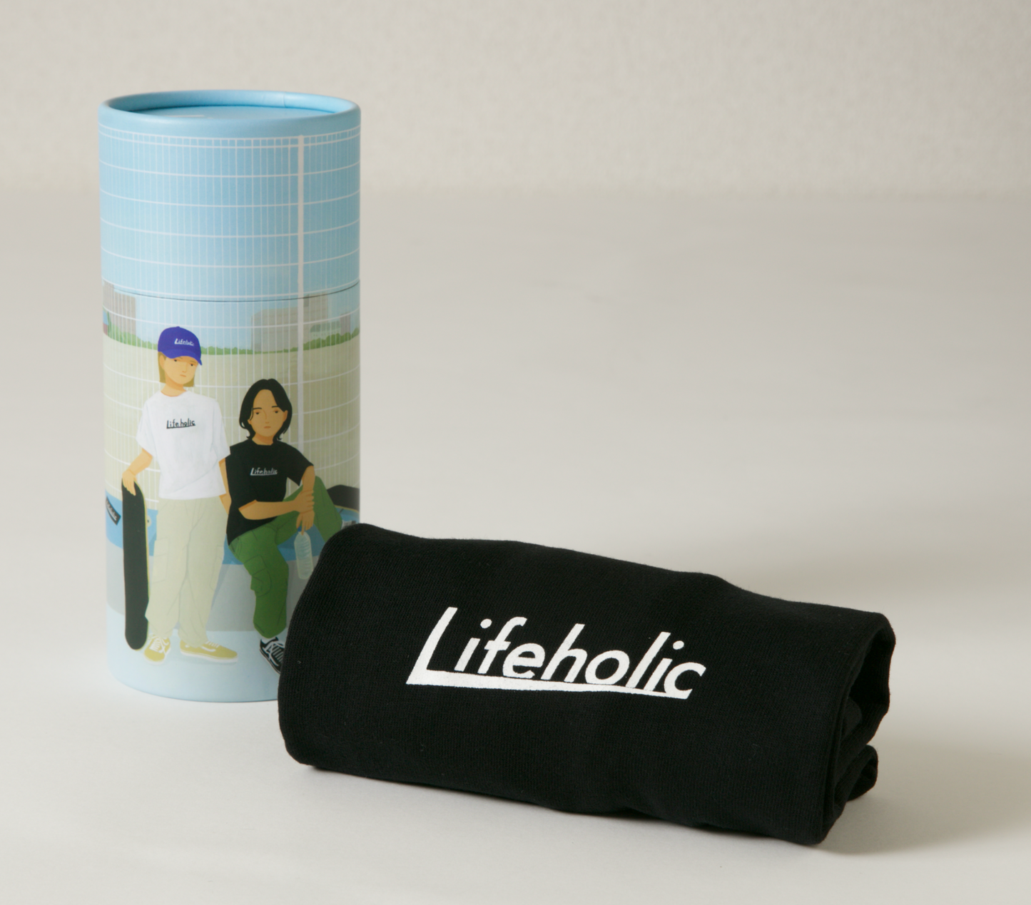 GIFT BOX【Lifeholic PASTEL COLOR CAP ＋ LOGO T-SHIRT】