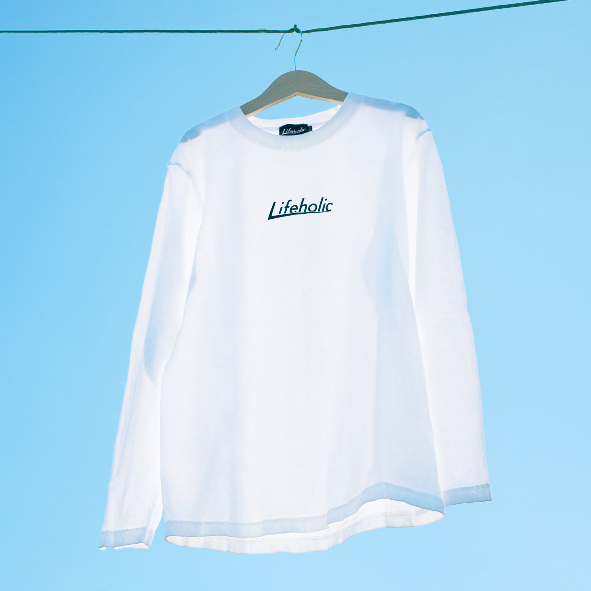 Lifeholic LOGO LONG T-SHIRT White