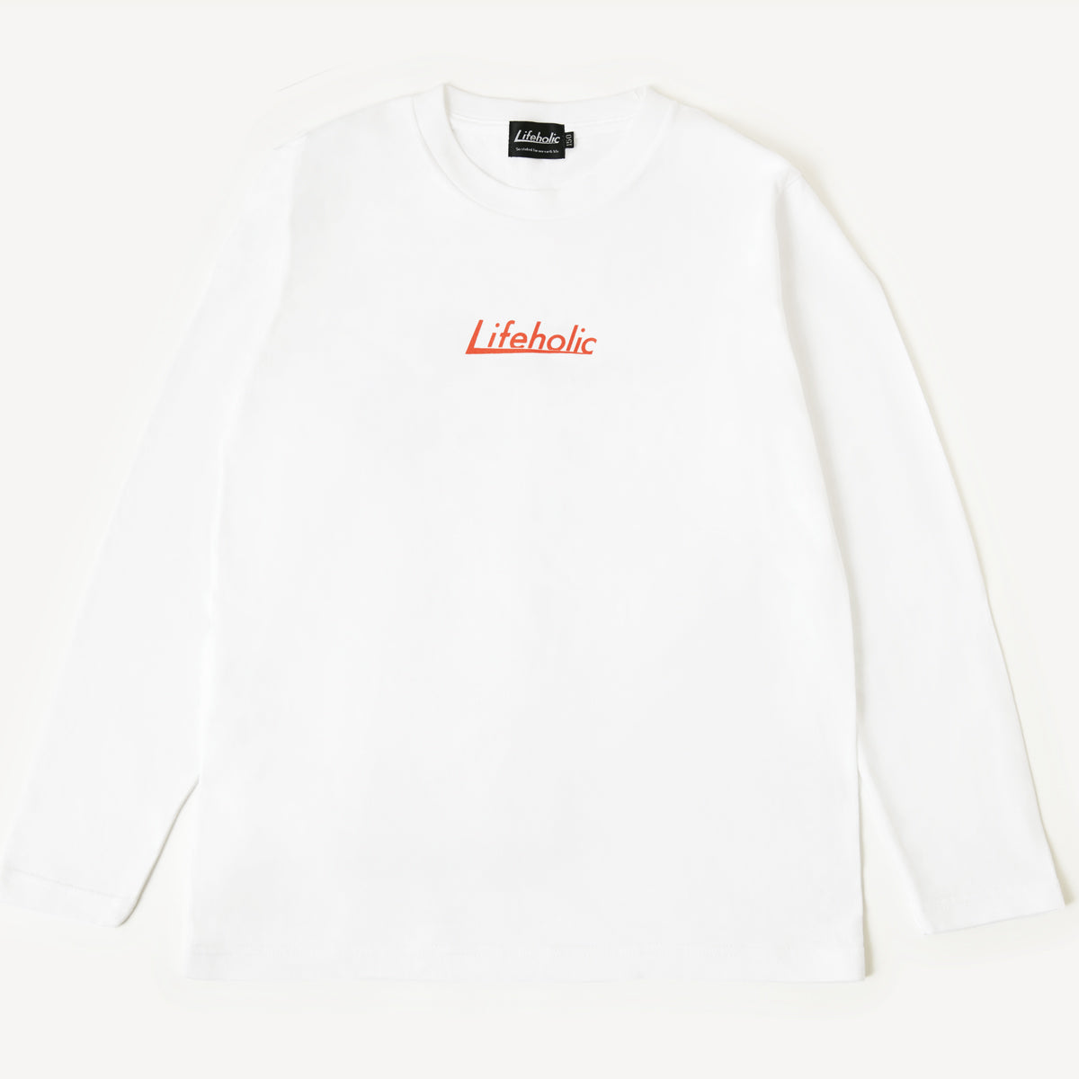 Lifeholic LOGO LONG T-SHIRT White