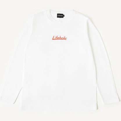 Lifeholic LOGO LONG T-SHIRT White