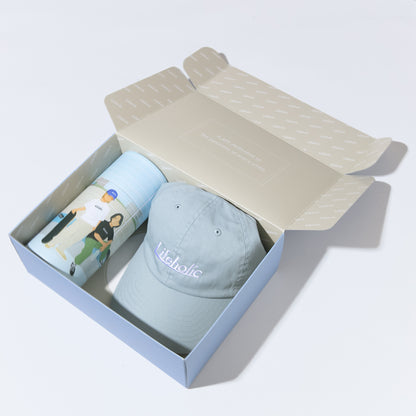 GIFT BOX【Lifeholic PASTEL COLOR CAP ＋ LOGO T-SHIRT】